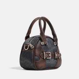 image-New Niche Classic Retro High-grade Boston Portable Shoulder Crossbody Fashion Pillow Bag
