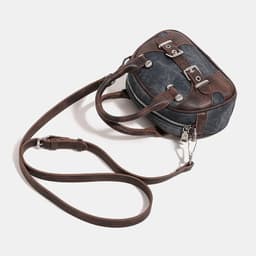 image-New Niche Classic Retro High-grade Boston Portable Shoulder Crossbody Fashion Pillow Bag