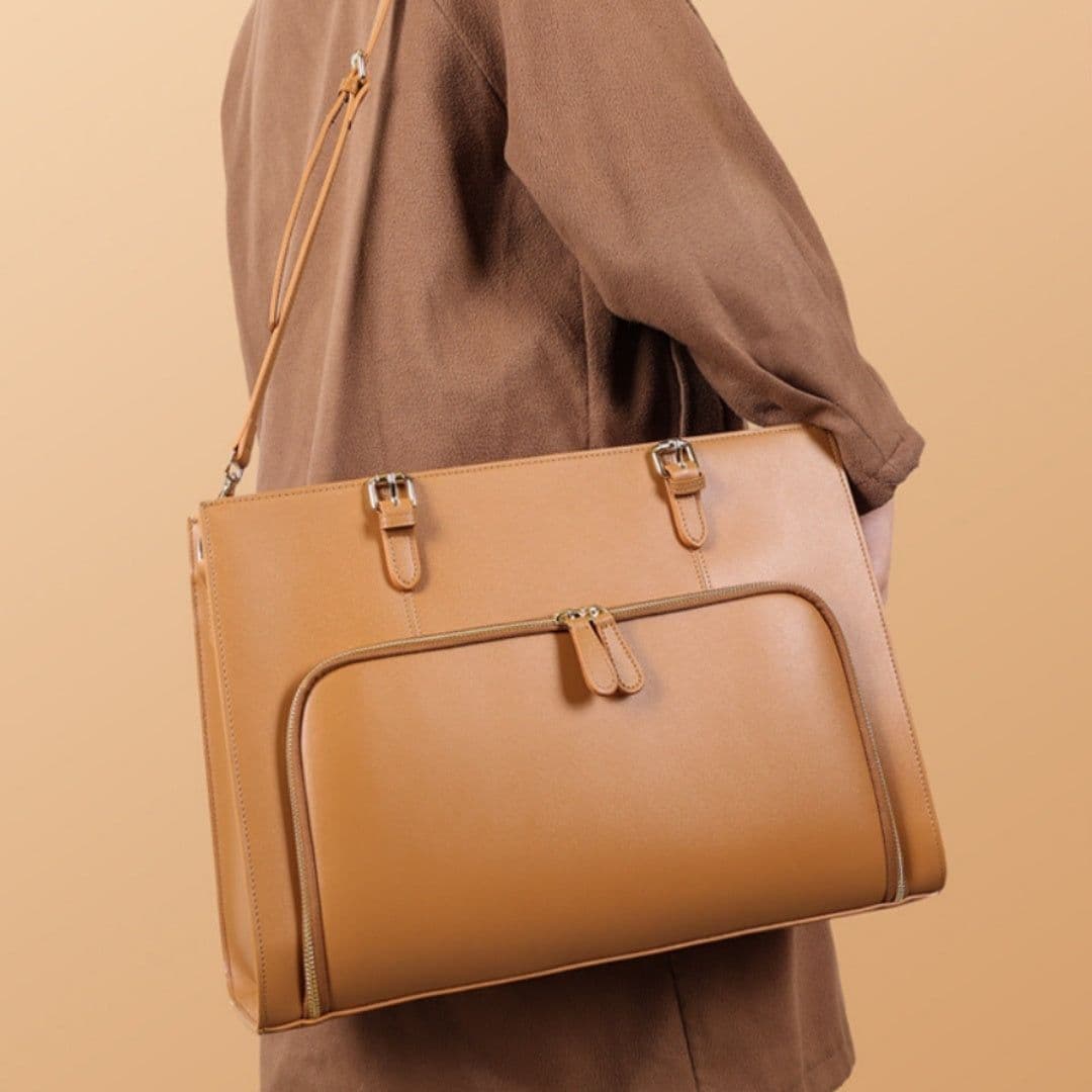 image-Women's Large Capacity Fashion Shoulder Crossbody Portable Large Bag High Sense