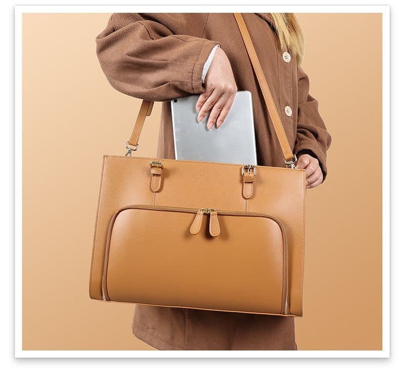 image-Women's Large Capacity Fashion Shoulder Crossbody Portable Large Bag High Sense