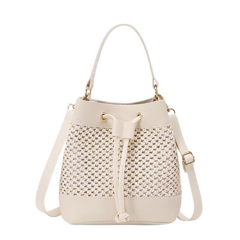 image-Fashion Women's Hollow Bucket Bag