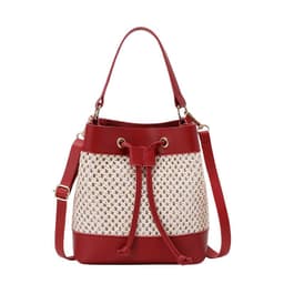 image-Fashion Women's Hollow Bucket Bag