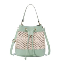 image-Fashion Women's Hollow Bucket Bag