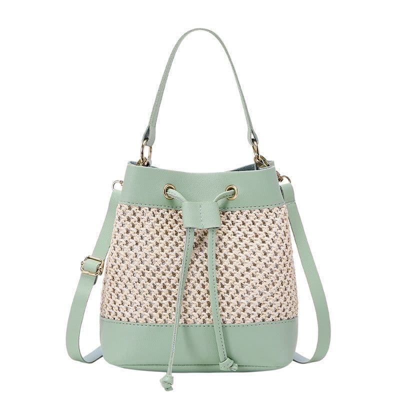 image-Fashion Women's Hollow Bucket Bag