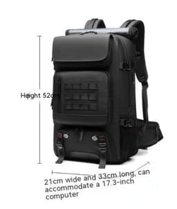 image-Men's Outdoor Mountaineering Large Capacity Travel Bag