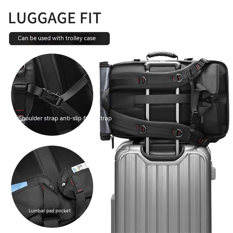 image-Men's Outdoor Mountaineering Large Capacity Travel Bag