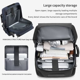 image-Men's Outdoor Mountaineering Large Capacity Travel Bag