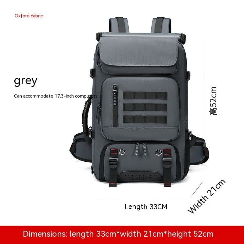 image-Men's Outdoor Mountaineering Large Capacity Travel Bag