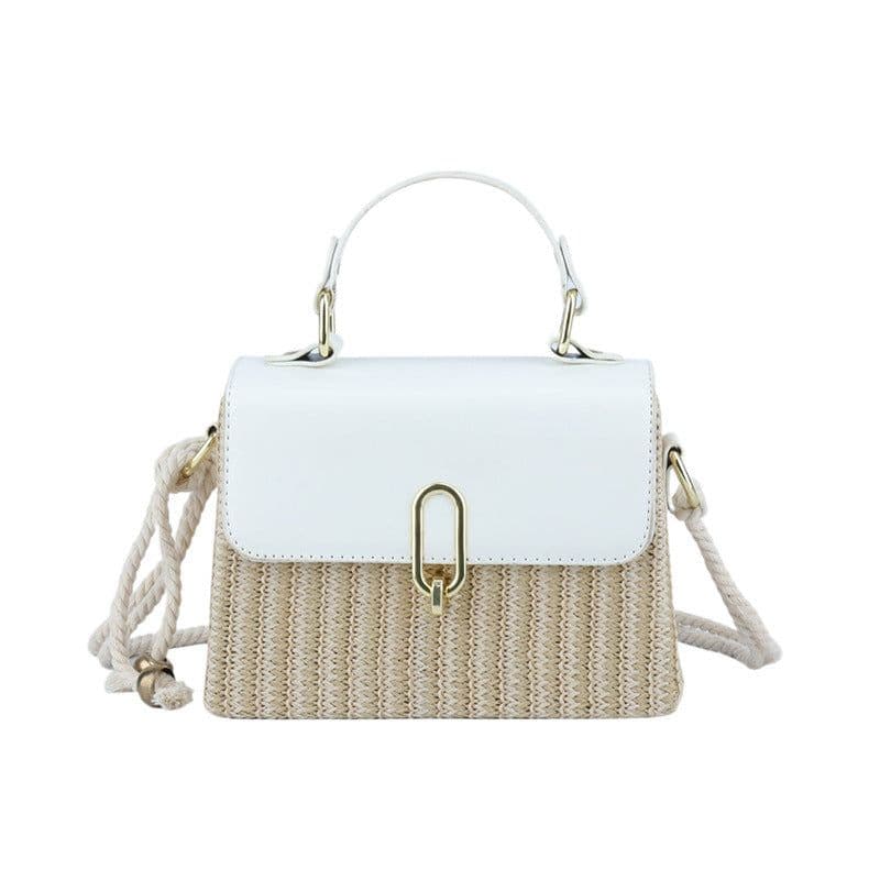 image-Handbag Western Style One-shoulder Versatile Woven Bag