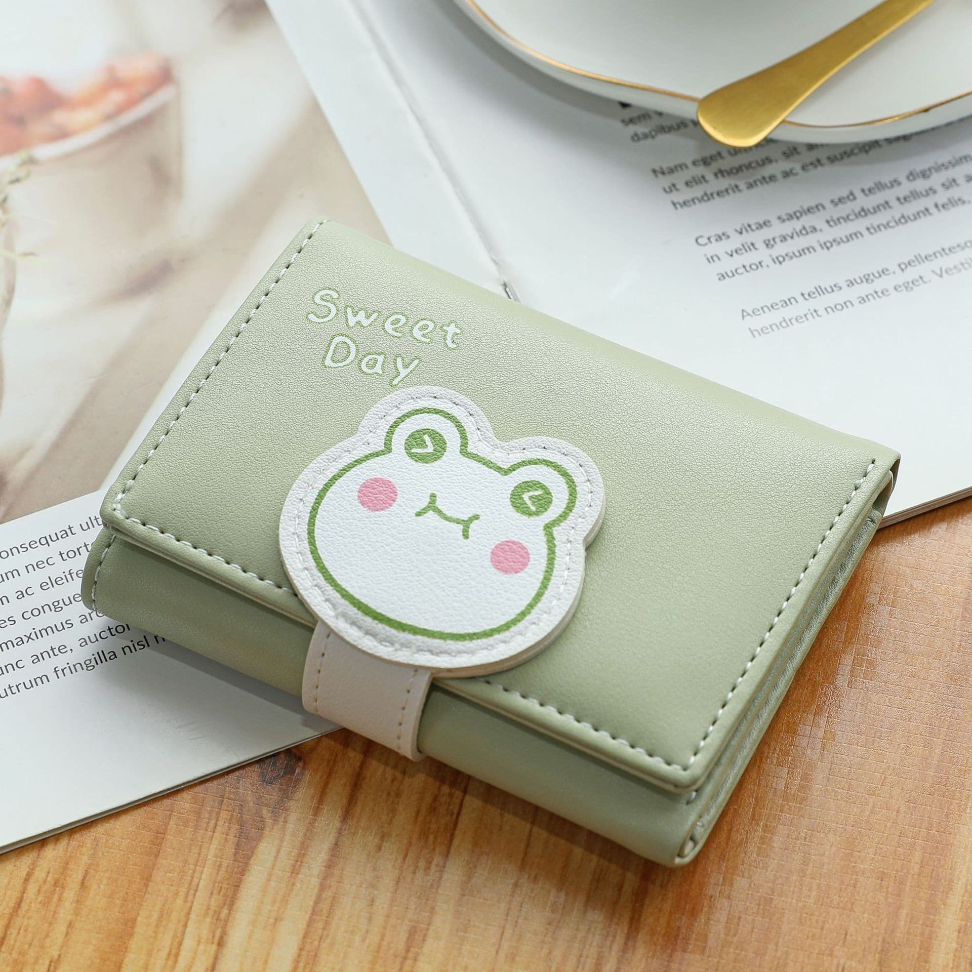 image-Cute Short Cartoon Coin Purse For Women