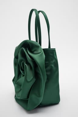 image-Silk Texture Shoulder Messenger Bag
