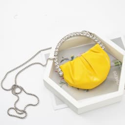image-Women's Fashion Personality Diamond Clutch