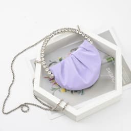 image-Women's Fashion Personality Diamond Clutch