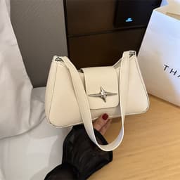 image-All-match Hot Girl Advanced Shoulder Messenger Baguette Bag