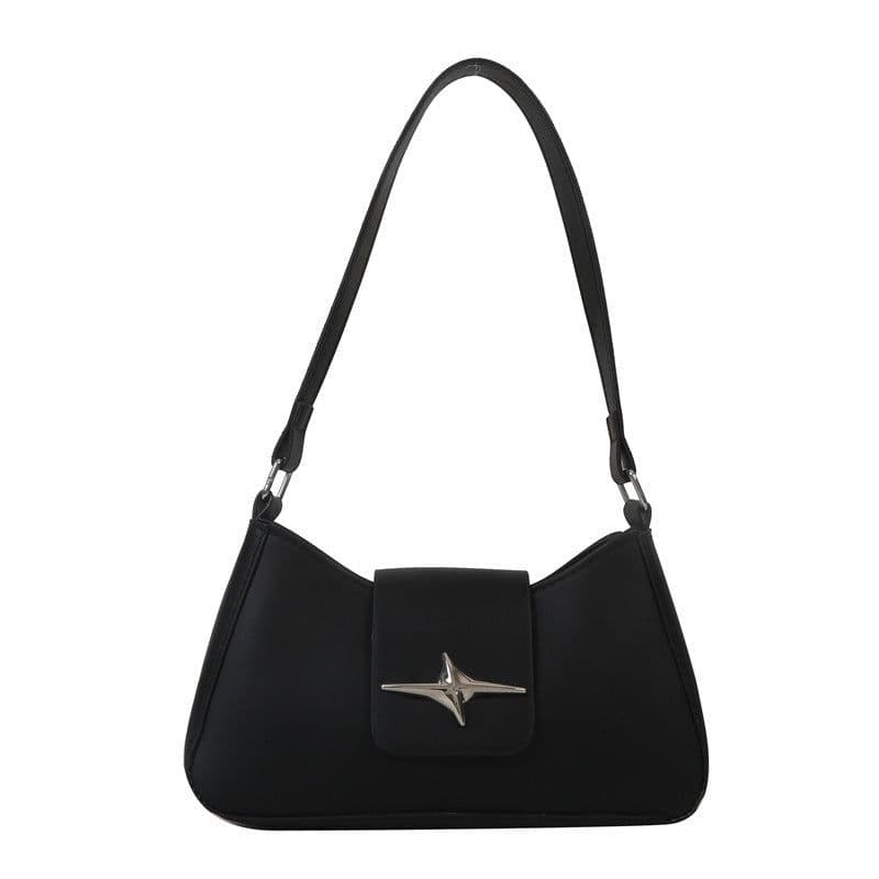 image-All-match Hot Girl Advanced Shoulder Messenger Baguette Bag