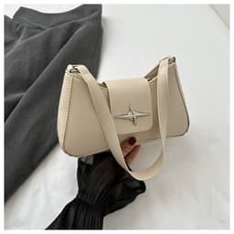 image-All-match Hot Girl Advanced Shoulder Messenger Baguette Bag