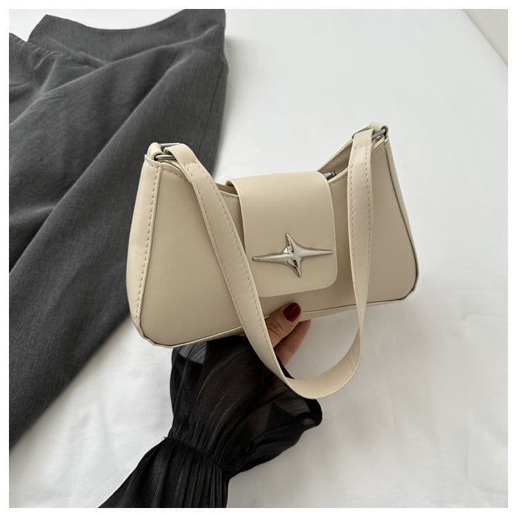 image-All-match Hot Girl Advanced Shoulder Messenger Baguette Bag
