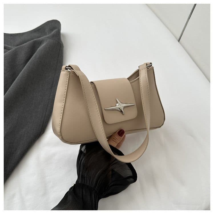 image-All-match Hot Girl Advanced Shoulder Messenger Baguette Bag