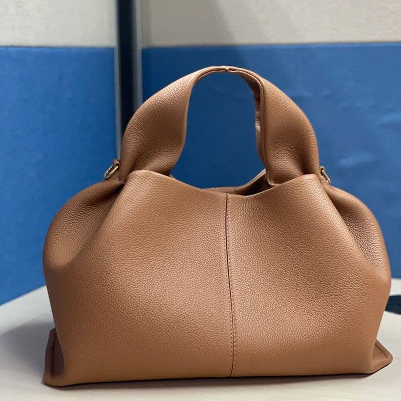image-Solid Color Lunch Box European And American Fashion Portable Shoulder Messenger Bag