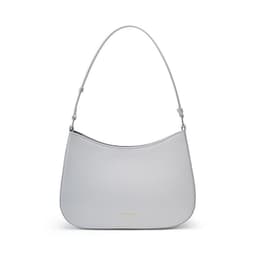 image-Women's Fashion Baguette Leather Bag