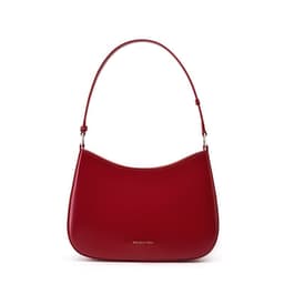 image-Women's Fashion Baguette Leather Bag