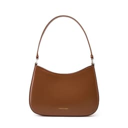 image-Women's Fashion Baguette Leather Bag