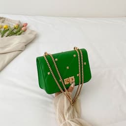 image-Summer Rivet Fashion Popular Chain Crossbody Shoulder Bag