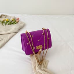 image-Summer Rivet Fashion Popular Chain Crossbody Shoulder Bag