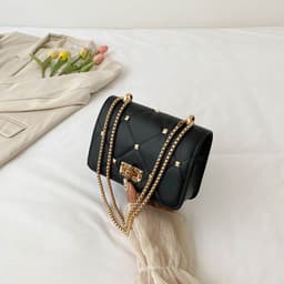image-Summer Rivet Fashion Popular Chain Crossbody Shoulder Bag
