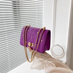 image-Summer Rivet Fashion Popular Chain Crossbody Shoulder Bag