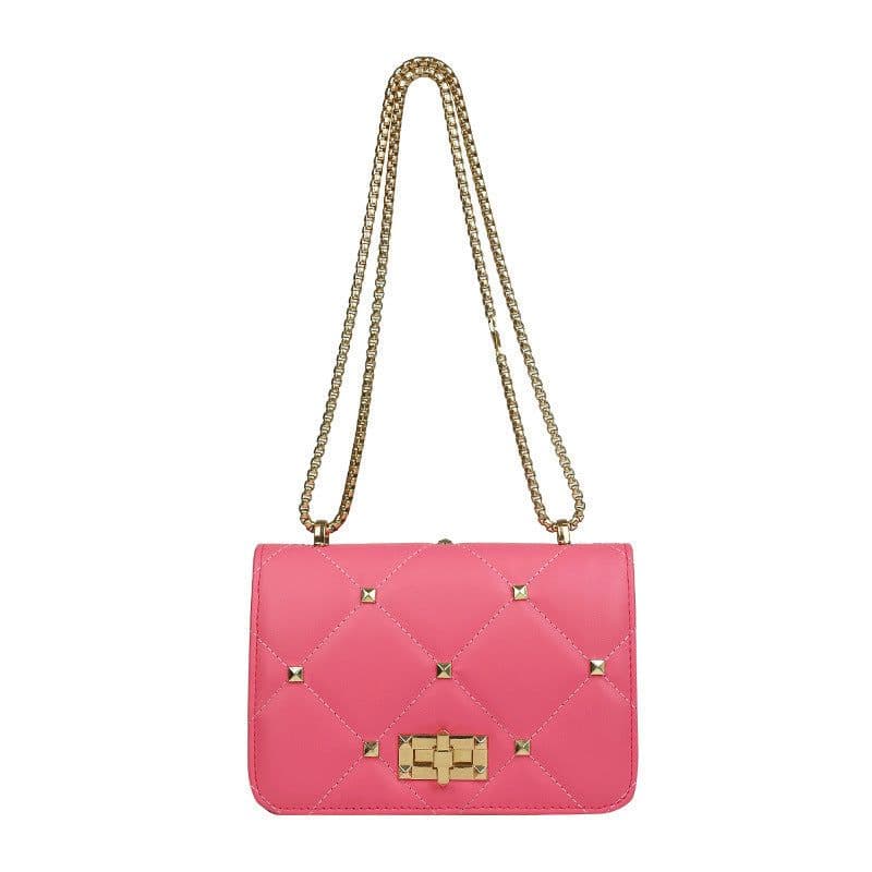 image-Summer Rivet Fashion Popular Chain Crossbody Shoulder Bag