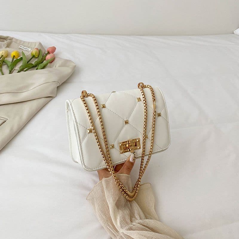 image-Summer Rivet Fashion Popular Chain Crossbody Shoulder Bag