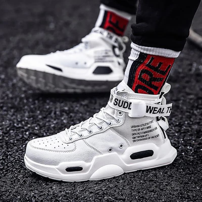 image-High-top Shoes Canvas Men's Outdoor Hip Hop Sports