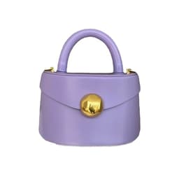image-Women's Cow Leather Bag Semicircle Box