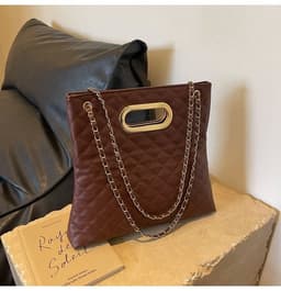image-Shoulder Large Capacity Tote Big Bag
