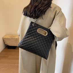 image-Shoulder Large Capacity Tote Big Bag