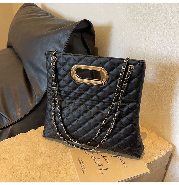 image-Shoulder Large Capacity Tote Big Bag