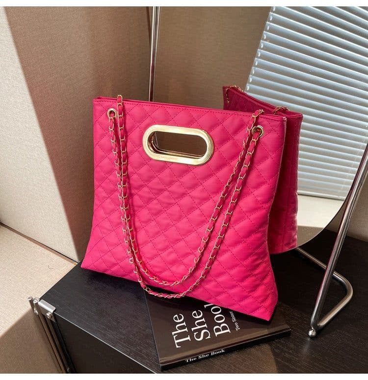image-Shoulder Large Capacity Tote Big Bag