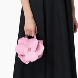 image-French Style Petal Flower Tote Bag One Shoulder Crossbody