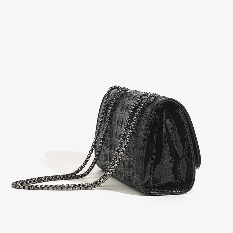 image-Trendy Crossbody Chain Small Square Bag For Women