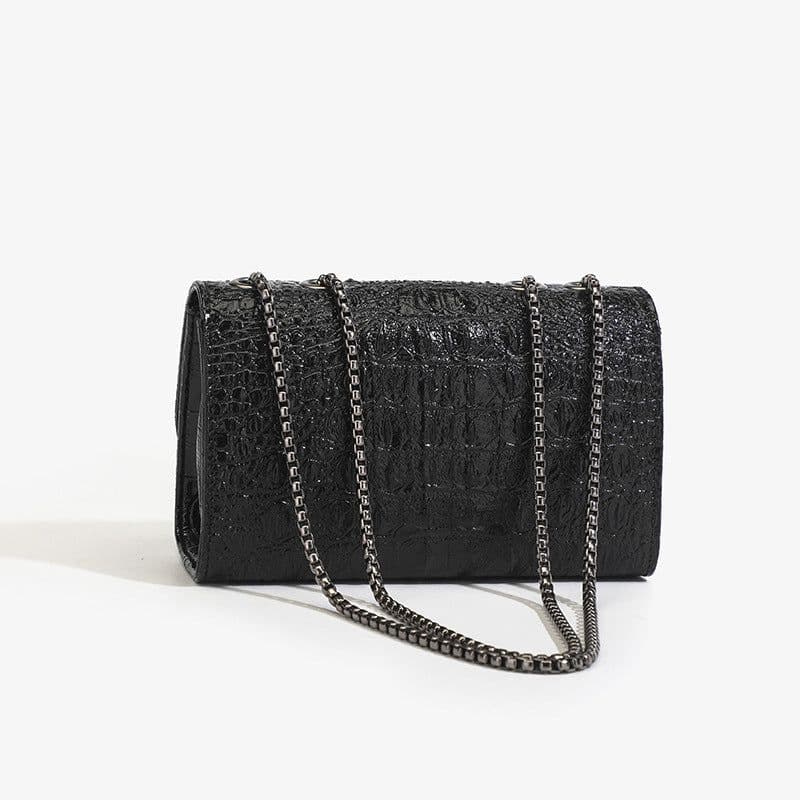 image-Trendy Crossbody Chain Small Square Bag For Women