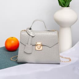 image-Street Fashion PU Crocodile Pattern Women's Handbag