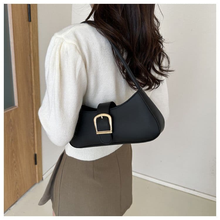image-New Young Lady Underarm Bag Fashion All-match Baguette Bag