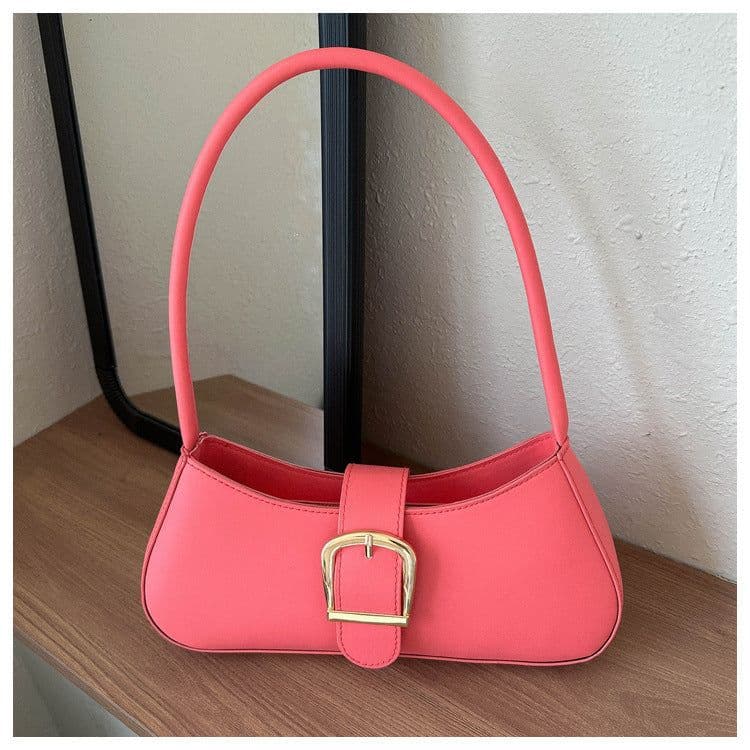 image-New Young Lady Underarm Bag Fashion All-match Baguette Bag