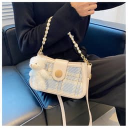 image-New Shoulder Bag Girls' Casual Messenger Bag Pendant