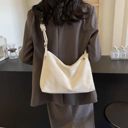 image-Autumn And Winter Crossbody Large-capacity Bucket Bag Fashion All-match High Sense