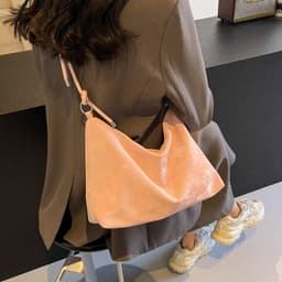 image-Autumn And Winter Crossbody Large-capacity Bucket Bag Fashion All-match High Sense