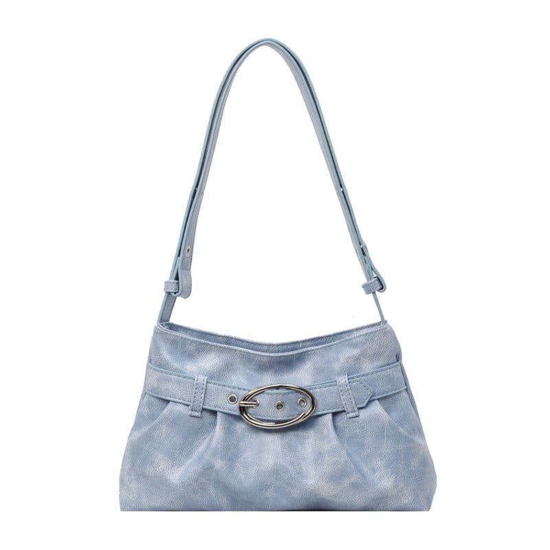 image-Summer Fashion Pleated Shoulder Ns Crossbody Bag