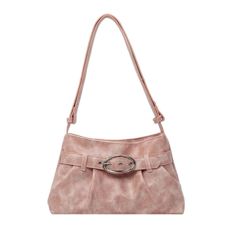 image-Summer Fashion Pleated Shoulder Ns Crossbody Bag