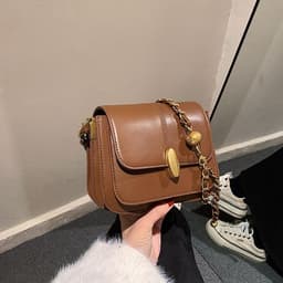 image-Ins Retro Fashion Chain Crossbody Square Bag